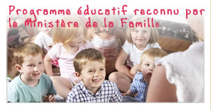 Programme éducatif reconnu par le ministère de la Famille